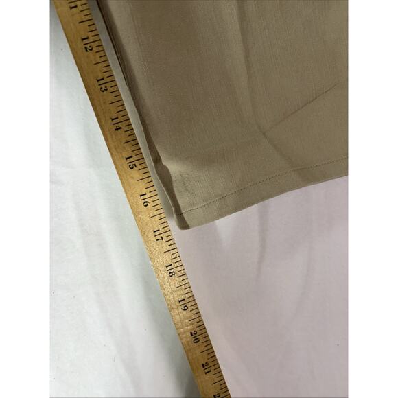 Ruby Rd Slimming Stretch Mid-Capri PantsChino Color Womens 16P Elastic Waist - Picture 4 of 11